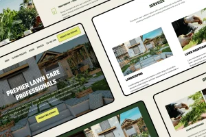 Landscaping Website Template 14