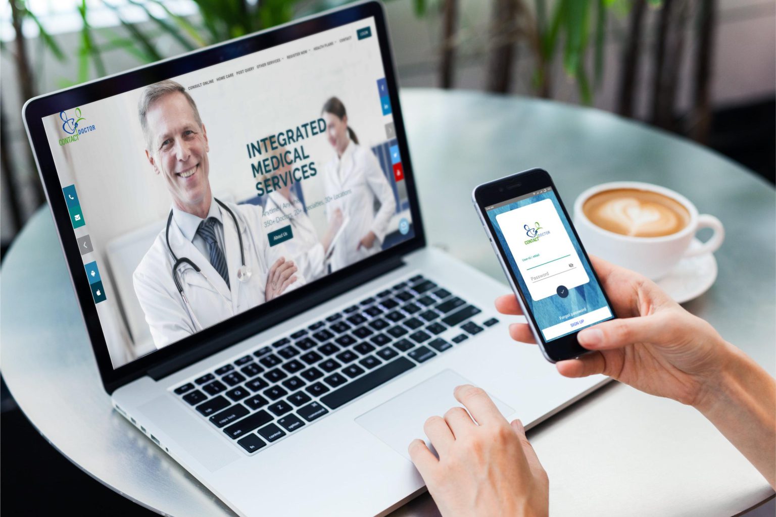 website design for doctors